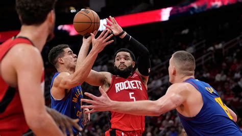Fred VanVleet leads Rockets to sixth straight victory with 107-104 win over Nuggets